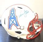 Warren Moon Signed Full Size Helmet NFL HOF 2006 Auto Inscribed Beckett Titans
