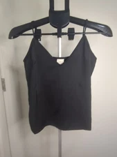 A New Day Women’s Size XS Black Camisole Tank Top With Adjustable Straps