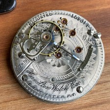 1901 Hamilton Grade: 927 18S 17 Jewels Huntin...