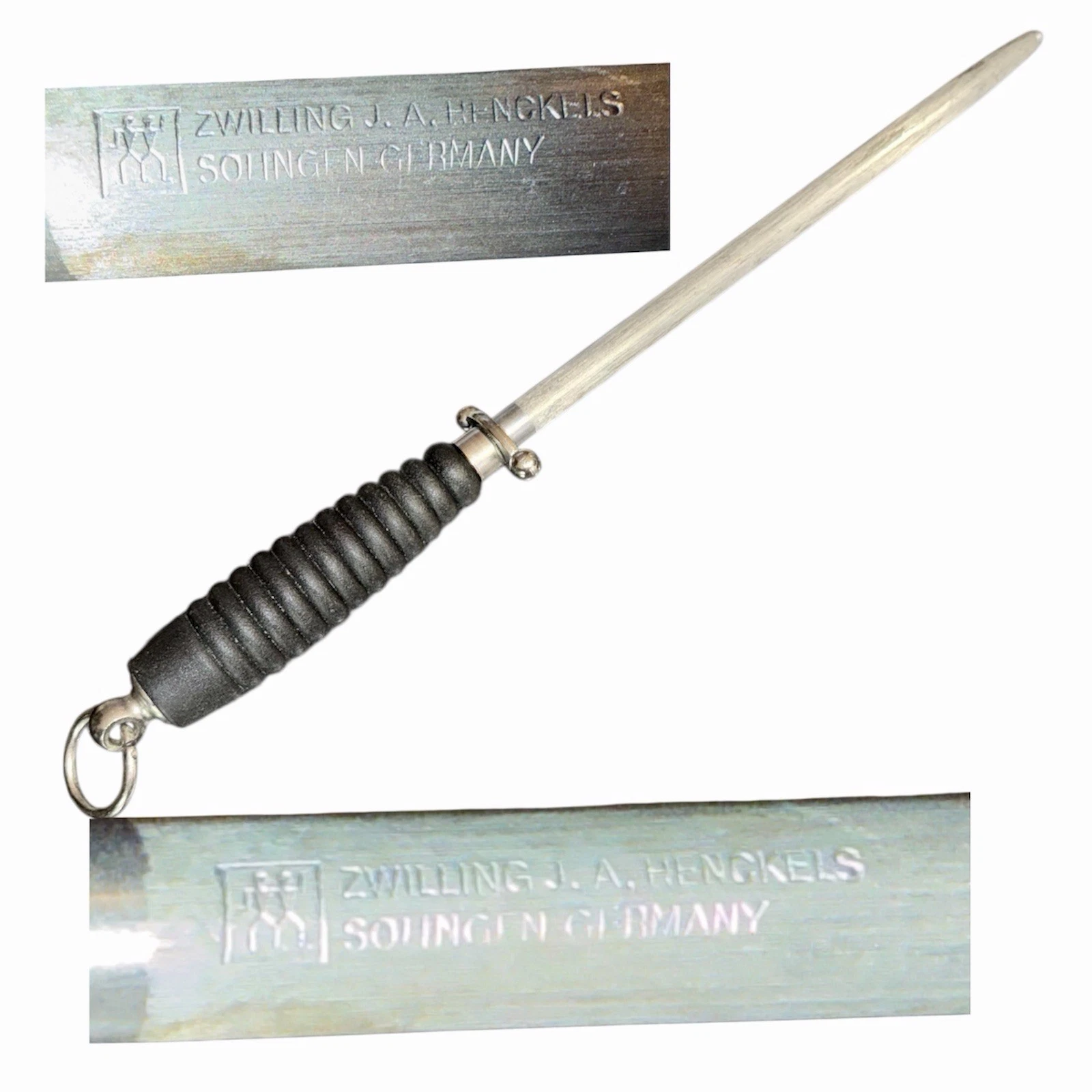 Zwilling JA Henckels Germany 15” Knife Sharpener. Honing Stainless Steel Chef