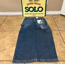 Vintage Deadstock Silver Tab Levi's 30 x 32 Blue Jeans Loose Fit Baggy NWT NEW