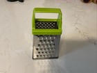 SMALL USEFUL MINI GRATER STAINLESS STEEL USEFUL MINIATURE Green Top — photo 1