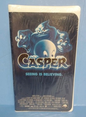1995 VHS Casper Seeing Is Believing New Sealed