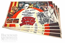 Lot of Vtg ('74) "El Triunfo/Campeones Justicieros" 24x17 Lobby Posters (4), PFA