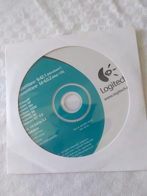 Logitech Mausware 9.42.1 Windows  2002 CD Rom - Bild 1 von 2