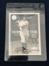 BABE RUTH 2000 UD YANKEES LEGENDS - #66 NY GOAT HOF 💎⚾️🔥