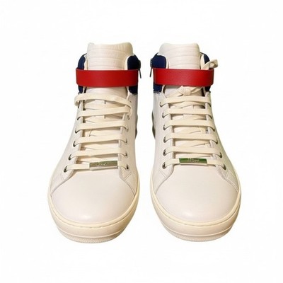 Dior Herren Shoes Leather Strap Sneaker Größe 40