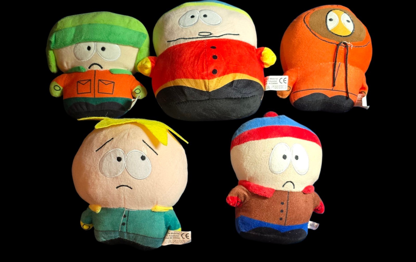 South Park Plush Toys Cartman, Kyle, Butters, Stan, Kenny 8-10 Inches