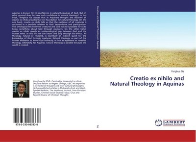 Creatio ex nihilo and Natural Theology in Aquinas Yonghua Ge