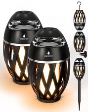 Upgraded Multi-Sync Bluetooth Speakers with Light, Outdoor Speakers Waterproo...