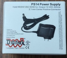 Digitrax PS14 Power Supply 14VDC 300ma