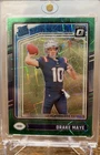 2024 Panini Donruss Optic - Rated Rookie Drake Maye #229 Green Velocity Prizm RC
