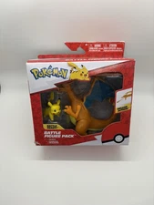 Pokémon Battle Figure Pack Deluxe Action  4.5" CHARIZARD & PIKACHU NIB