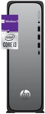 HP OmniDesk Slim Desktop S03-0055t PC -i3-14100 -16GB RAM 1TB SSD W11 Home