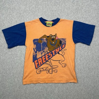 Vintage Kids Scooby Doo T-Shirt Size 5T Cartoon Network 2004