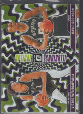 2024-25 Panini Optic Optical Illusions David Robinson Victor Wembanyama #5 Spurs