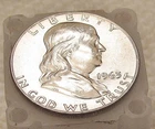 1963 D Choice  Brilliant Uncirculated Franklin STACKERS DELIGHT  #504 - 16
