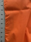 Vintage 1 Yard 35” Orange & White Polkadot Crisp Cotton Fabric Length 42”wide — photo 5