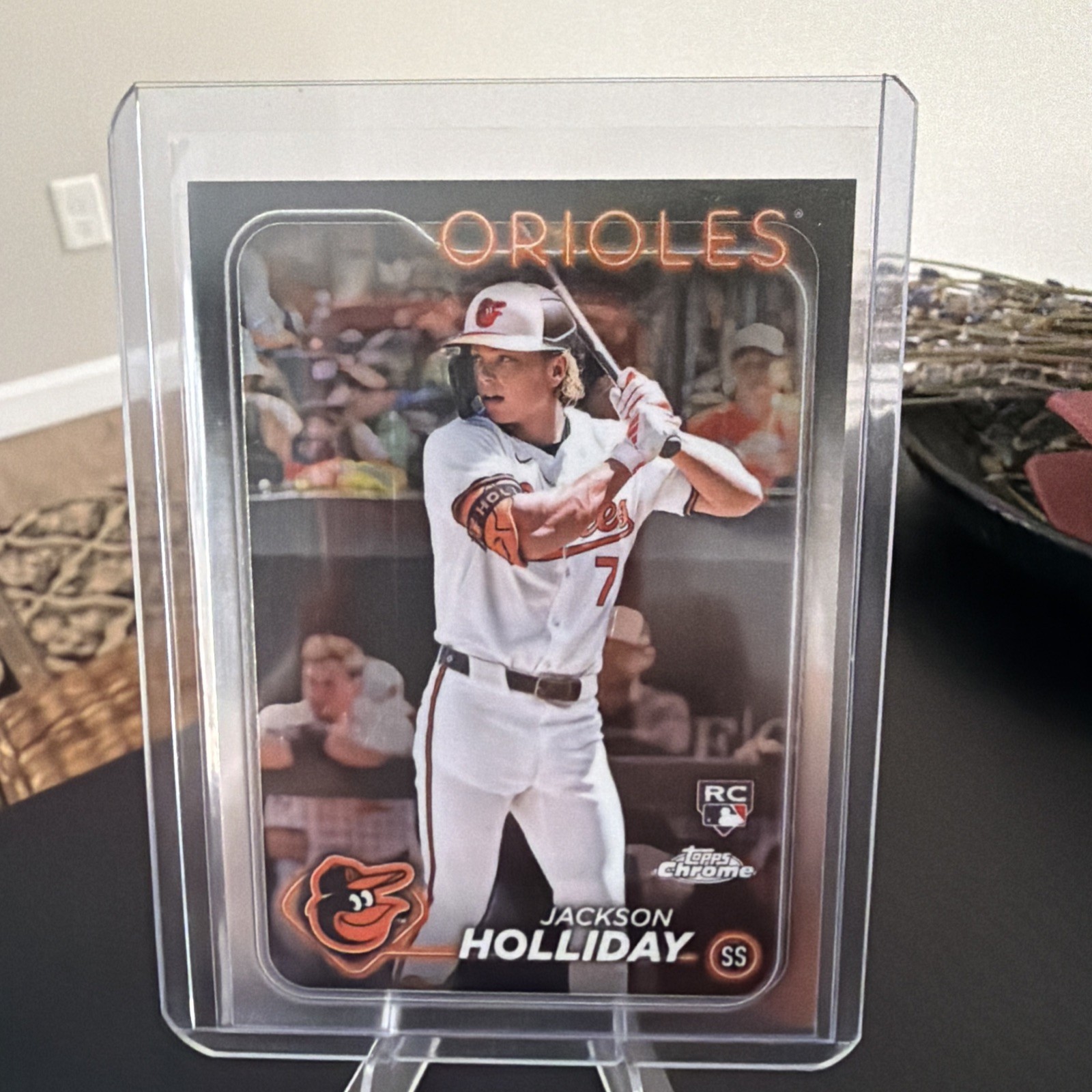 2024 Topps Chrome - Jackson Holliday #88 Prism Refractor (RC)