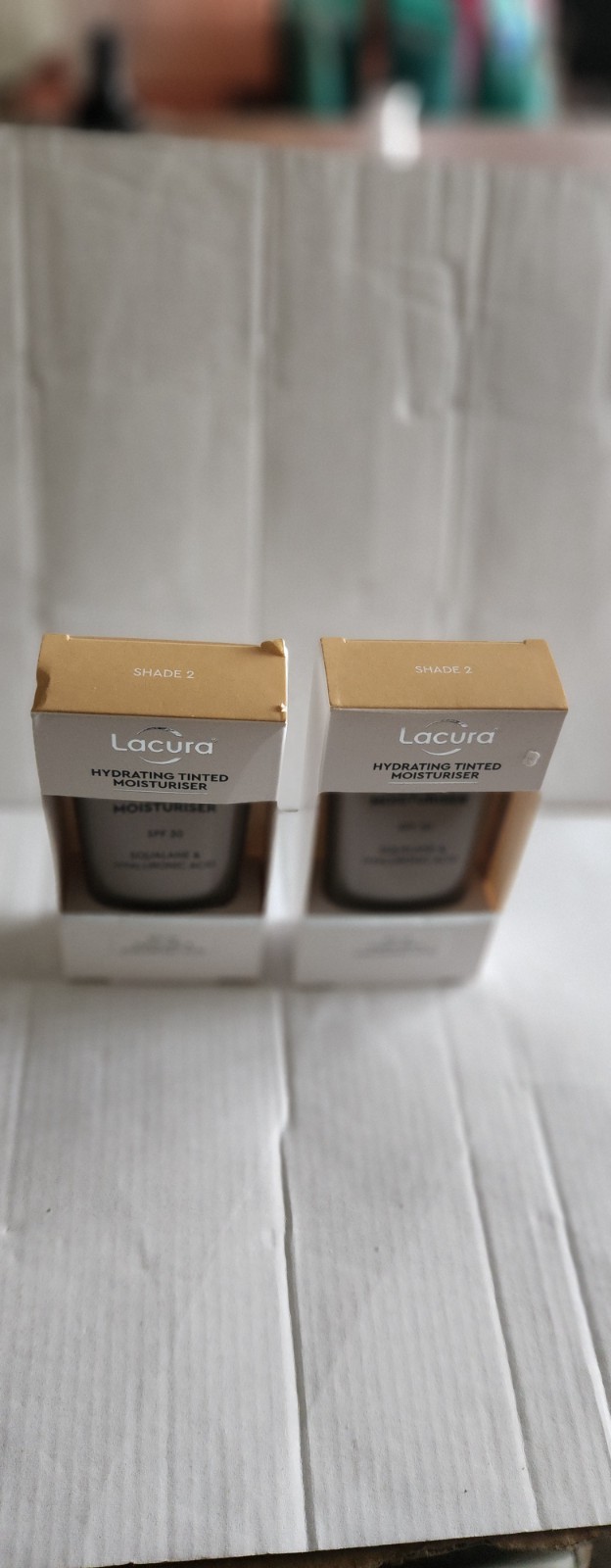 2 X Lacura Hydrating Tinted Moisturiser shade 2 -  35ml X 2