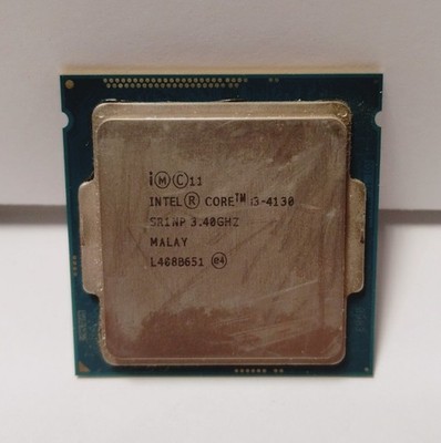 Intel Core I3-4130 Desktop CPU Processor 3.40 GHz, LGA 1150, SR1NP & Heatsink