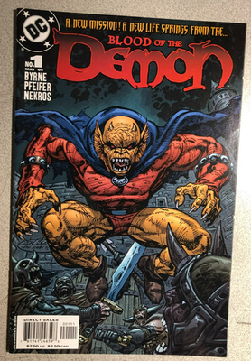 #ad BLOOD OF THE DEMON #1 2005 DC Comics VF $14.99