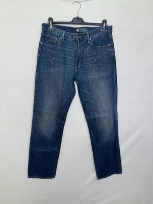 Gap Straight Fit Medium Wash Denim Jeans