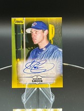 2025 Topps Stadium Club Shawn Green, Toronto Blue Jays Auto RARE Yellow Parallel