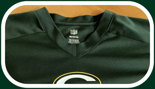 Green Bay Packers Aaron Rodgers NFL Team Apparel Youth Medium 10-12 Jersey nwot - Picture 3 of 4