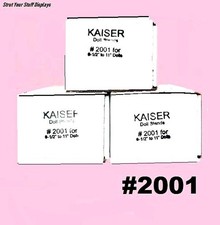 3 dozen STANDS KAISER 2001 WHITE Fits 6.5"- 10" tall dolls 8" MADAME ALEXANDER
