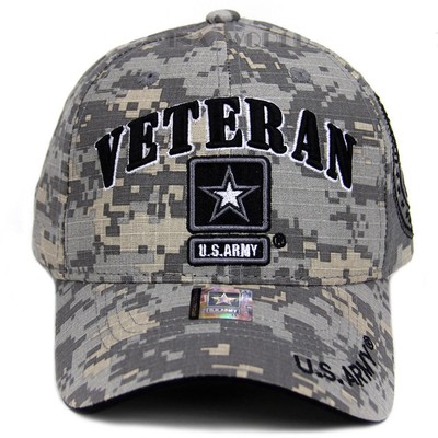 Download US Army Veteran Hat ACU Digital Camo Gray Border w/ Black ...