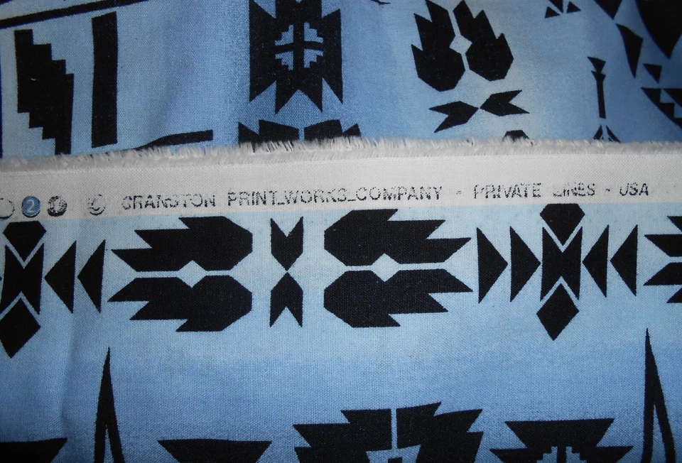 NOS - CRANSTON  PRINT WORKS PRIVATE LINES Southwest Unused, Fabric - 3 yds x 60" - Image 2 of 3