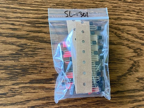 Technics SL-1301 SL-1311 Speed Repair Kit Capacitors Turntable Rebuild Recap Set