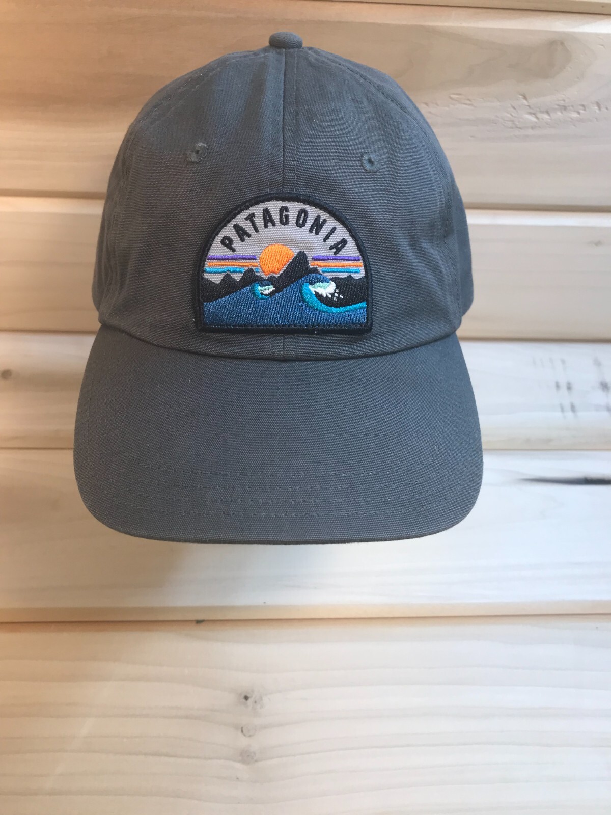 Patagonia Patch Hat Adjustable Strap OSFM Charcoa… - image 3