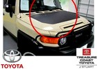 NEW OEM TOYOTA FJ CRUISER 2007-2014 TRAIL TEAM EDITION BLACK HOOD APPLIQUE