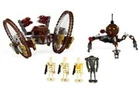 LEGO 7670 STAR WARS HAILFIRE DROID & SPIDER DROID 100% COMPLETE NO BOX RETIRED
