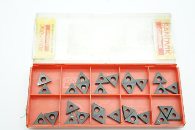 28x Sandvik TCMT 09 02 04-UR 4025 Schneidplatte Wendeschneidplatten zum Drehen