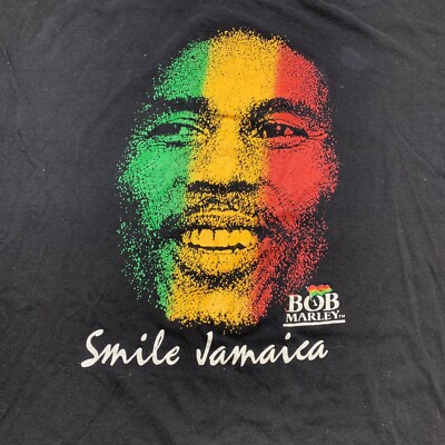 Bob Marley Vintage T Shirt Tuff Gong Smile Jamaica Reggae Rastafari Men’s  3XL