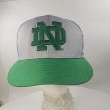 University of Notre Dame Hat Under Armour Brand Fitted Cap - Size 7.5