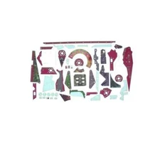 STERN LORD OF THE RINGS PINBALL MACHINE GAME COMPLETE PLASTIC SET #803-5000-80