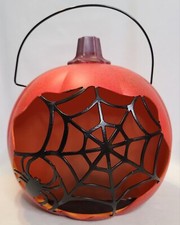 Decorative Halloween Pumpkin Spider LED Battery Powered Latern ES65-192