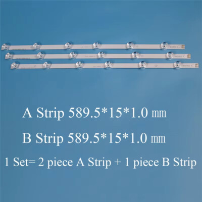 LED Streifen Leisten für LG DRT 3.0 32''_A/B 32LB5820 32LB5610 32LF560V LC320DUE