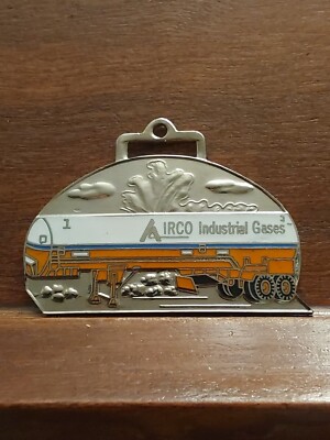 AIRCO INDUSTRIAL GASES TRUCK WATCH FOB OR KEY CHAIN PIECE