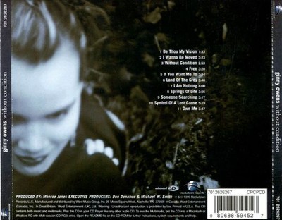 GINNY OWENS - WITHOUT CONDITION NEW CD