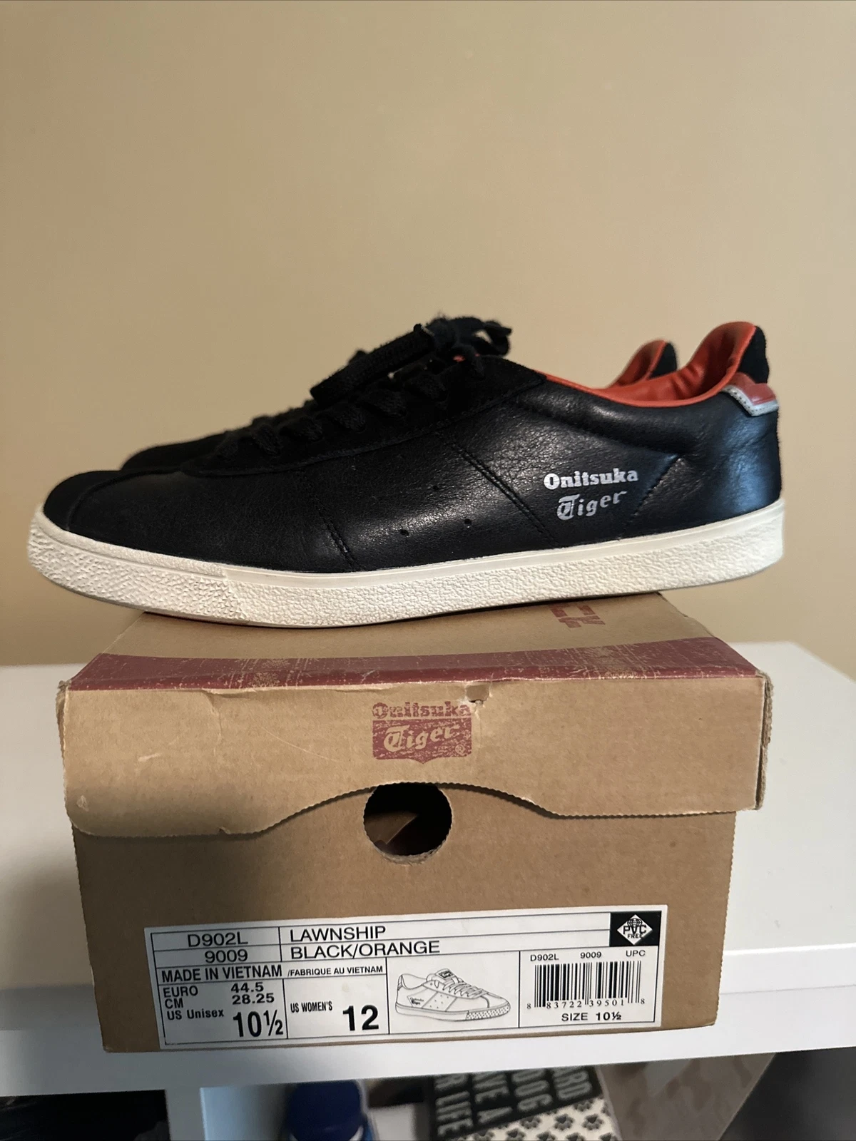 ASICS Onitsuka Tiger LAWNSHIP Nero D902L Usat Uomo