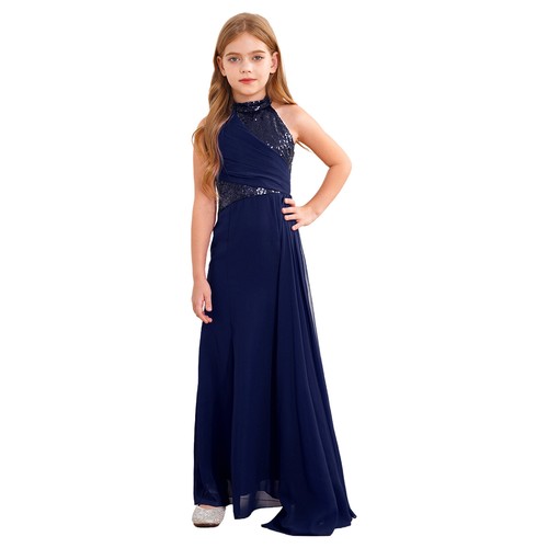 Kid Girls Dresses Shiny Dress Flattering Sundress Formal Activewear Wedding - Picture 27 of 71
