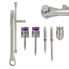 Implant Ankylos Screwdriver Drivers Hex 1.0 Torque Wrench Ratchet Manual Adapter