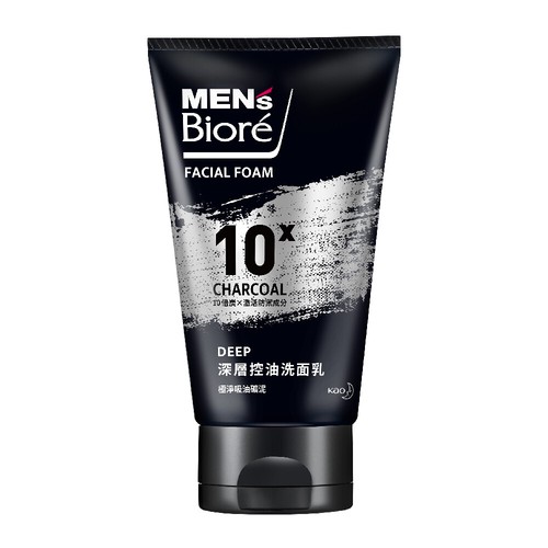 Men's Biore 10x Charcoal Facial Foam 100g (Select) - Picture 5 of 7