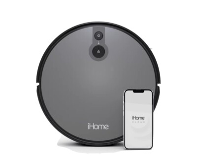 iHome AutoVac Juno Robot Vacuum with Mapping Technology