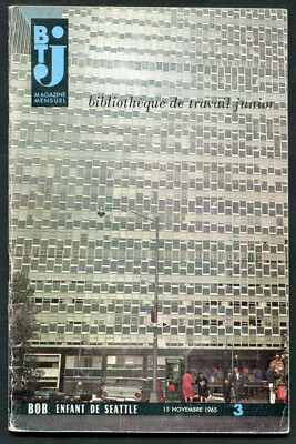 BTJ Magazin Junior Arbeitsbibliothek: Kind von SEATTLE - November 1965.